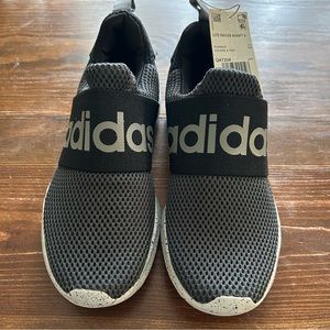 ADIDAS Lite Racer Adapt 4.0 Boys Size 4 Slip-on Sneakers